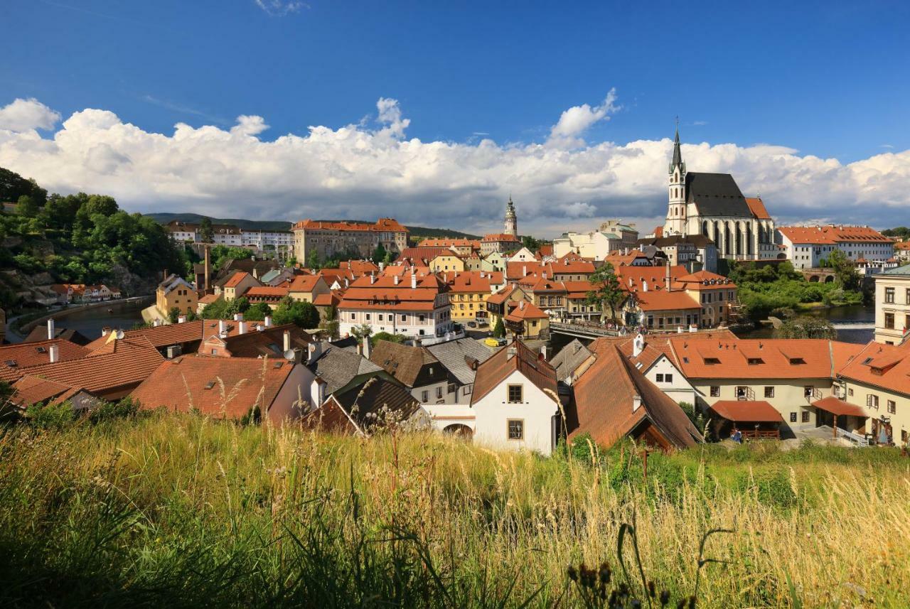 Hotel Garni Villa Areka Cesky Krumlov Bagian luar foto