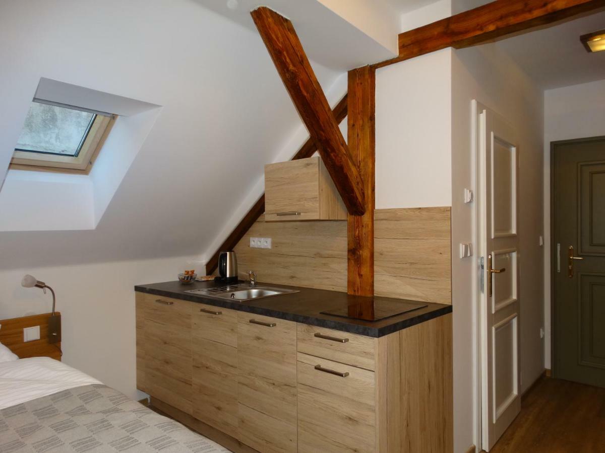 Hotel Garni Villa Areka Cesky Krumlov Bagian luar foto