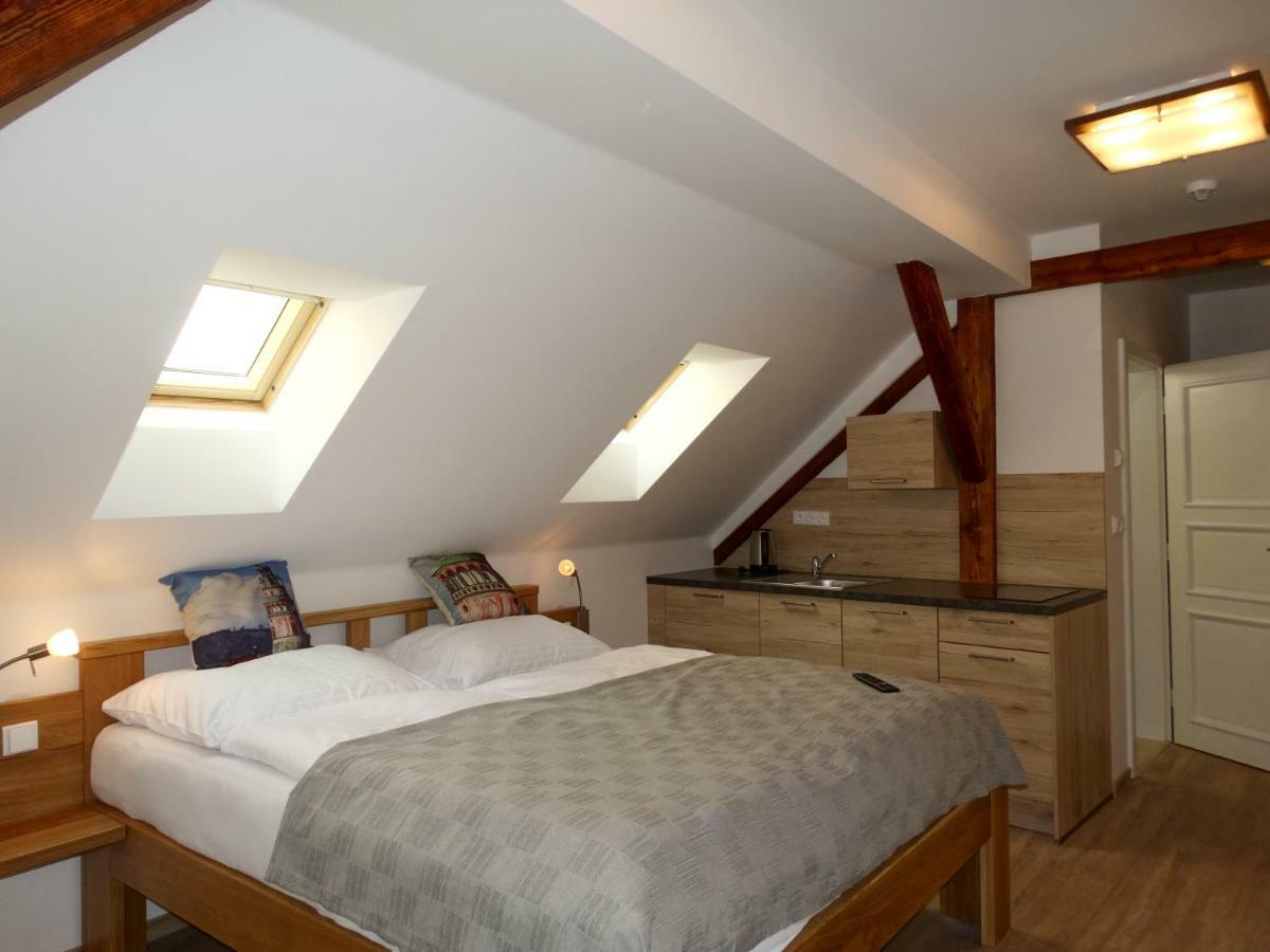 Hotel Garni Villa Areka Cesky Krumlov Bagian luar foto